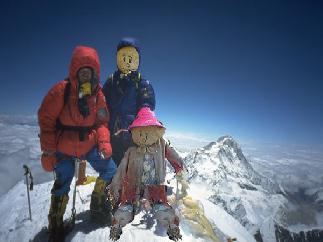 Nicu on Mount Everest