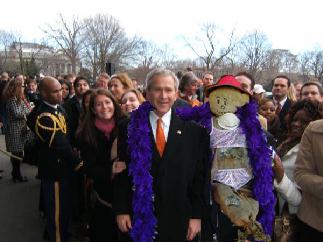 Nicu with President Bush